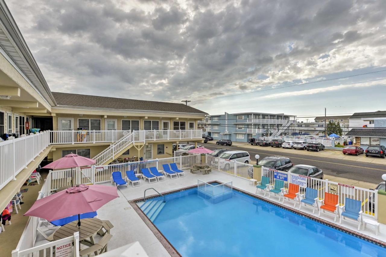 North Wildwood Condo With Pool, Walk To Boardwalk! Zewnętrze zdjęcie